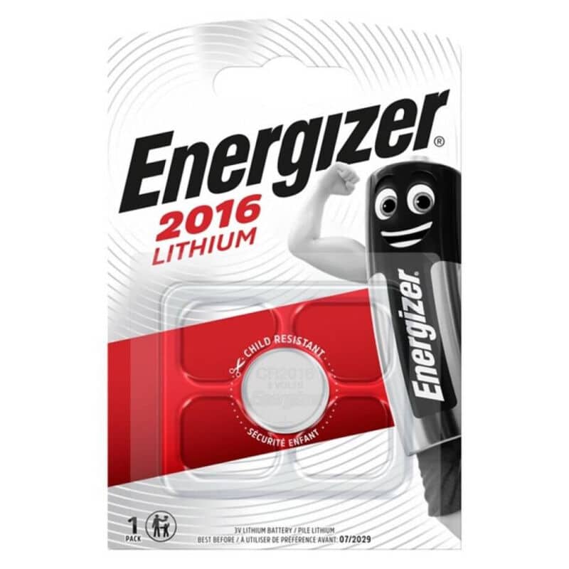 ENERGIZER – PILE BOUTON LITHIUM CR2016 3V 1 UNIT?