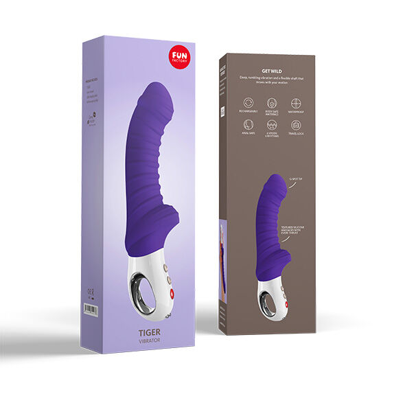 FUN FACTORY – VIBRATEUR TIGER G5 VIOLET