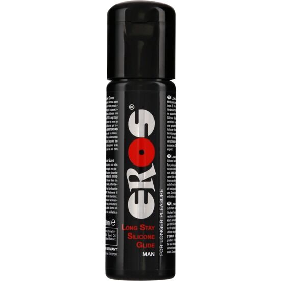 EROS – LUBRIFIANT SILICONE LONGUE DURÉE POUR HOMME 100 ML