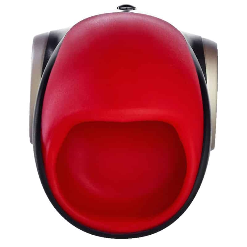 FUN FACTORY – COBRA LIBRE II TÊTE DE STIMULATEUR DE PÉNIS NOIR ROUGE