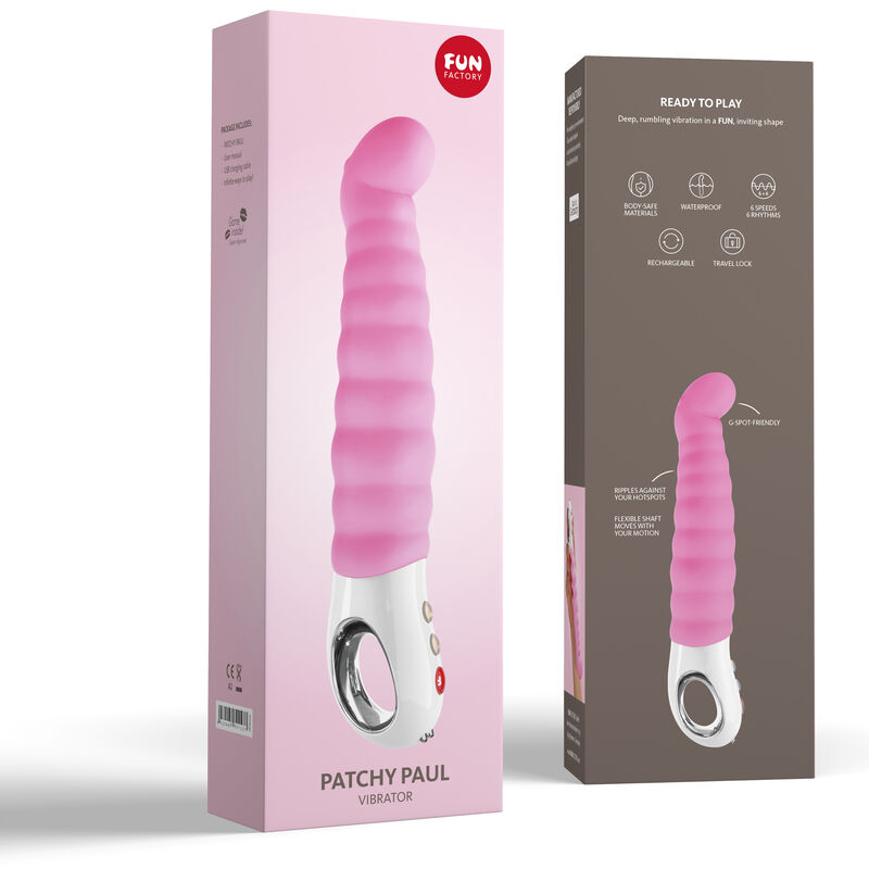 FUN FACTORY – PATCHY PAUL G5 VIBRATEUR SPOT G CANDY ROSE