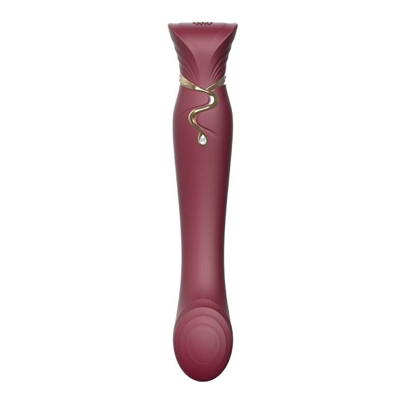ZALO – QUEEN SET PULSE WAVE CLIT STIM ROUGE