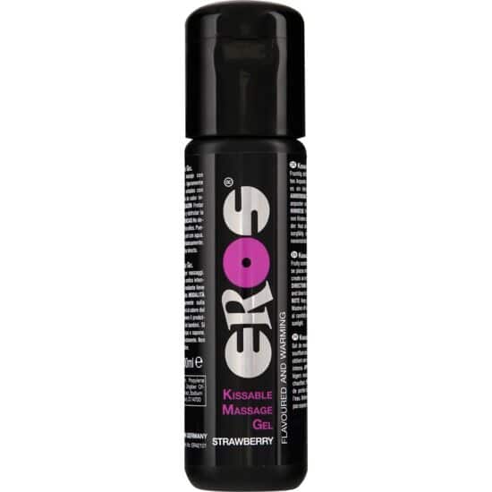 EROS – KISSABLE HUILE DE MASSAGE EFFET CHALEUR FRAISE 100 ML