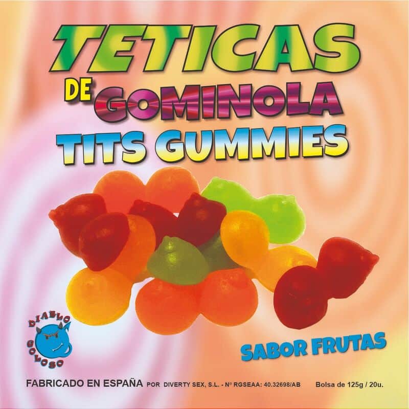 DIABLO GOLOSO – TÉTINES GOMMEUSES BRILLANTES ASSORTIES