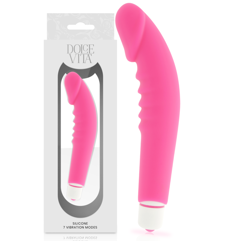 DOLCE VITA – REALISTIC PLEASURE PINK  SILICONE