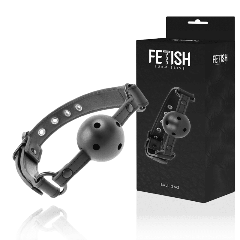 FETISH SUBMISSIVE – BÂILLON RESPIRANT VÉGAN