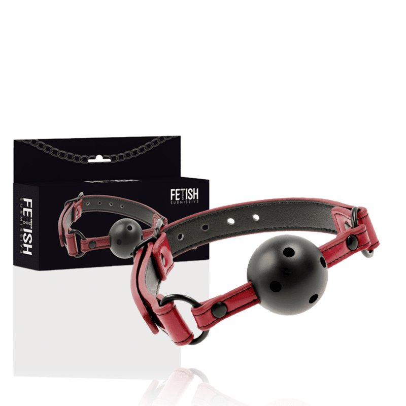 FETISH SUBMISSIVE DARK ROOM – BÂILLON RESPIRANT