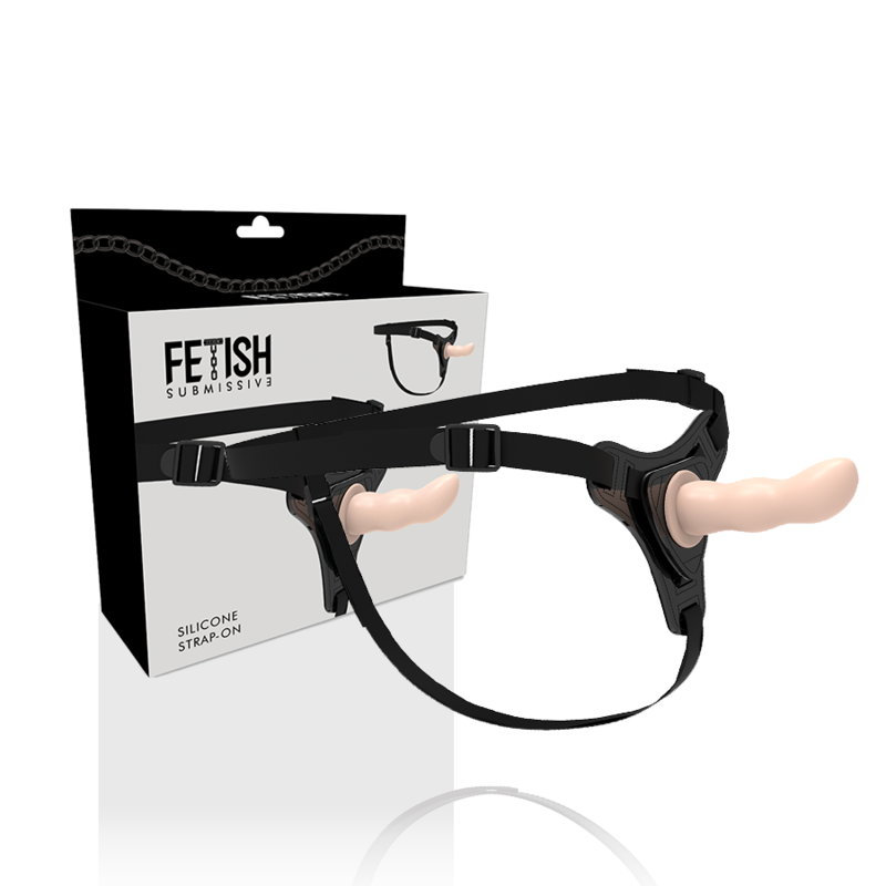 HARNAIS SOUMIS FETISH – POINT G EN SILICONE CHAIR 12,5 CM