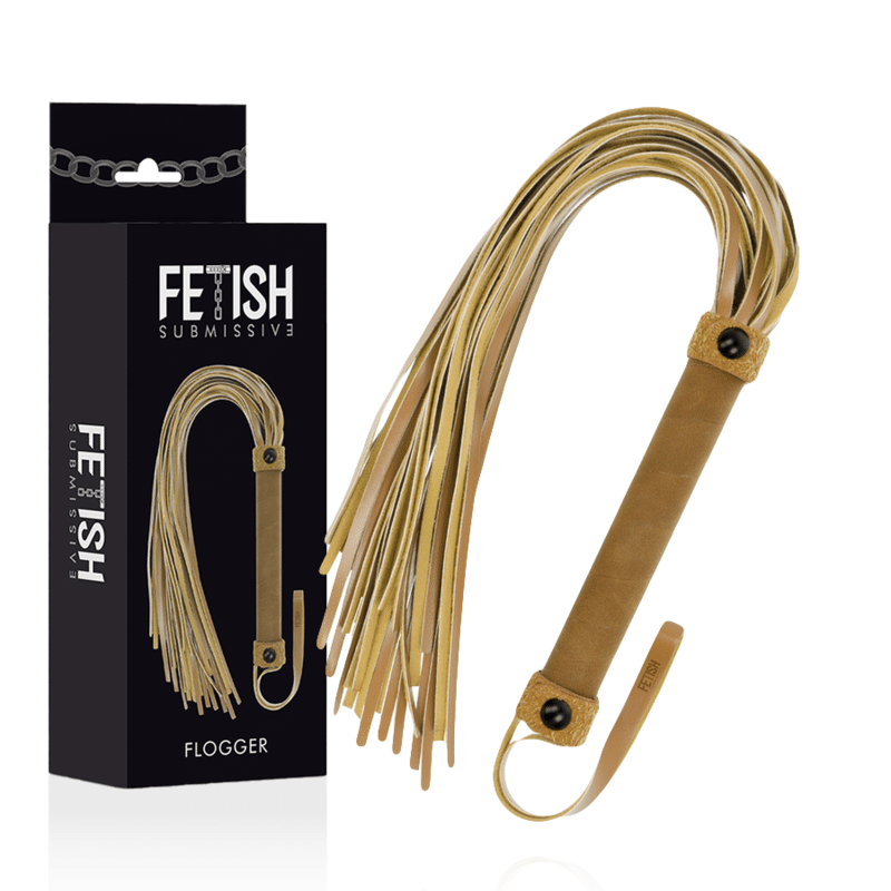 FETISH SUBMISSIVE ORIGEN – FOUET EN CUIR VÉGÉTALIEN