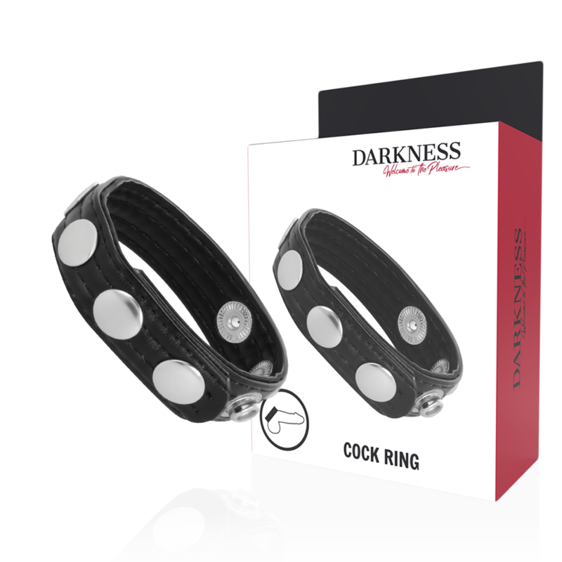 DARKNESS – ANNEAU DÉRECTION EN CUIR