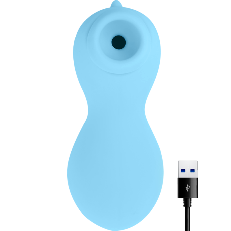 OHMAMA – VENTOUSE STIMULATEUR DE VAGUES DE DRAGON BLEU