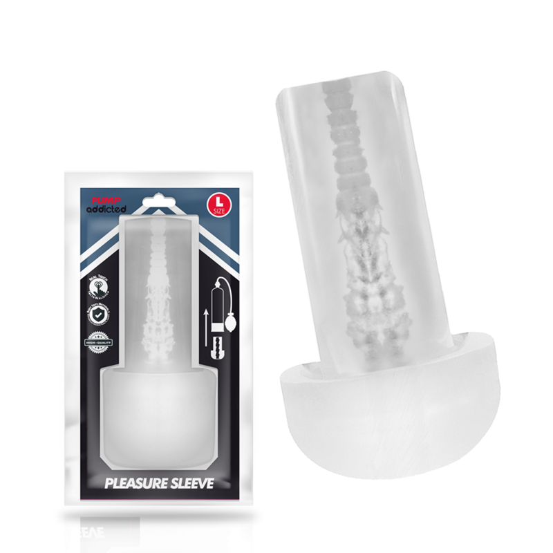 PUMP ADDICTED – POMPE AUTOMATIQUE PLEASURE SLEEVE