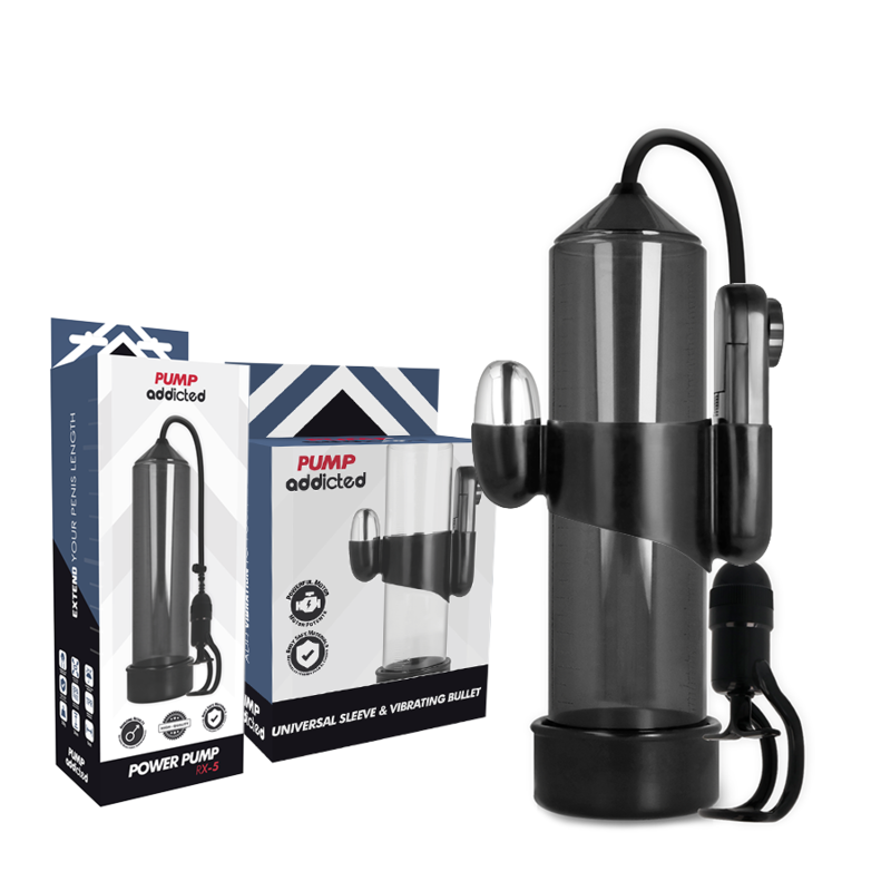 PUMP ADDICTED – VIBRATEUR RX5 NOIR