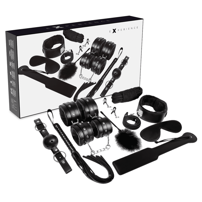 EXPERIENCE – KIT FÉTICHE BDSM SÉRIE NOIRE