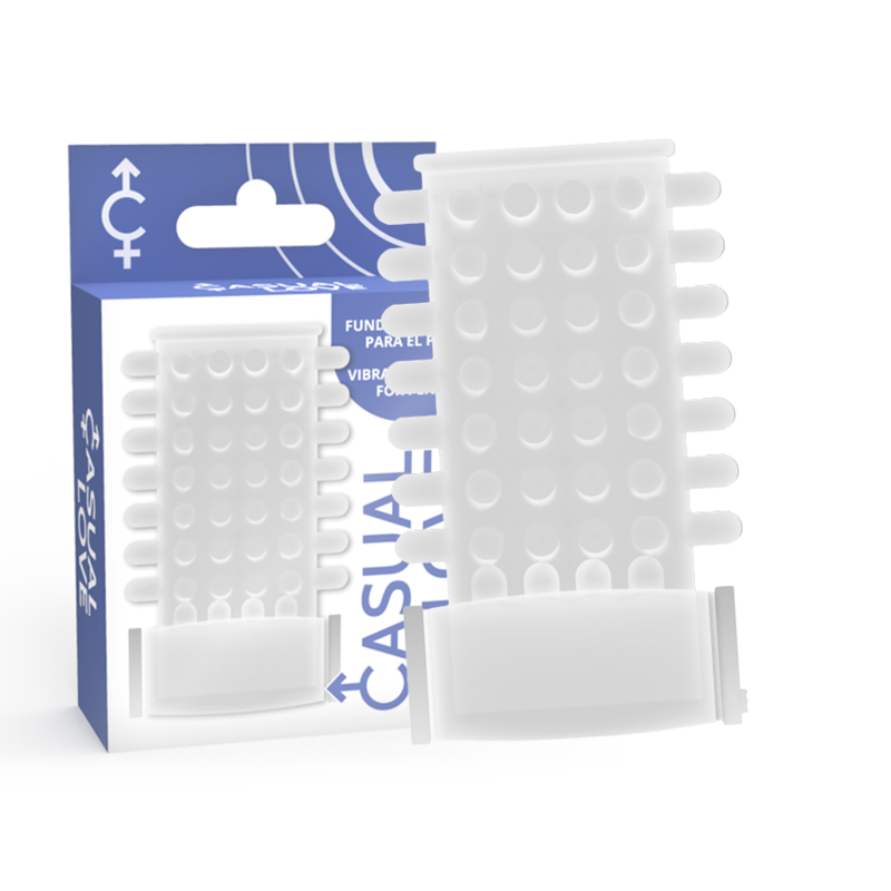 CASUAL LOVE – COUVERCLE DE PÉNIS TRANSPARENT  ANNEAU CASUAL