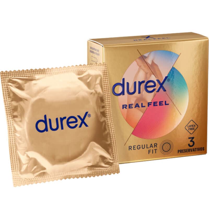 DUREX – PRÉSERVATIFS REAL FEEL 3 UNITÉS