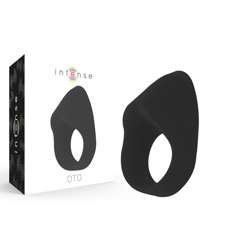 INTENSE – ANNEAU VIBRATEUR RECHARGEABLE NOIR OTO