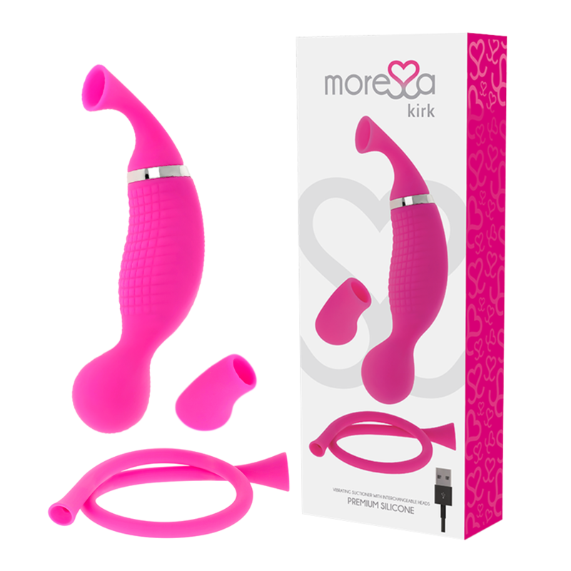 MORESSA – KIRK RECHARGEABLE EN SILICONE PREMIUM