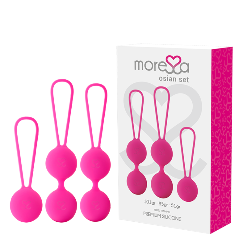 MORESSA – OSIAN SET PREMIUM SILICONE ROSE