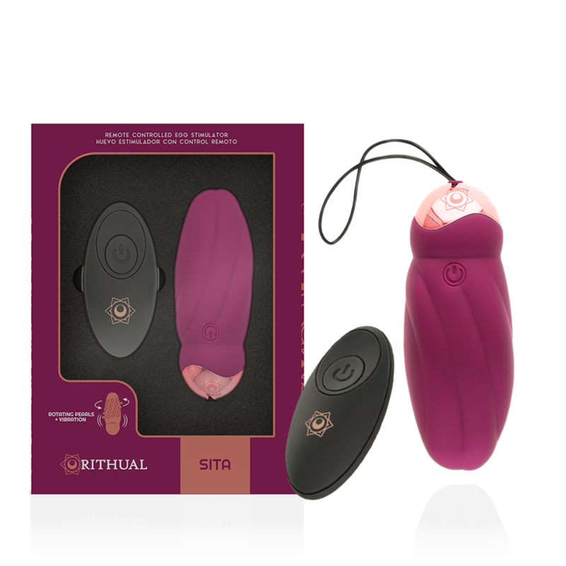 RITHUAL – SITA EGG TÉLÉCOMMANDE ROTATION DES BILLES + VIBRATION