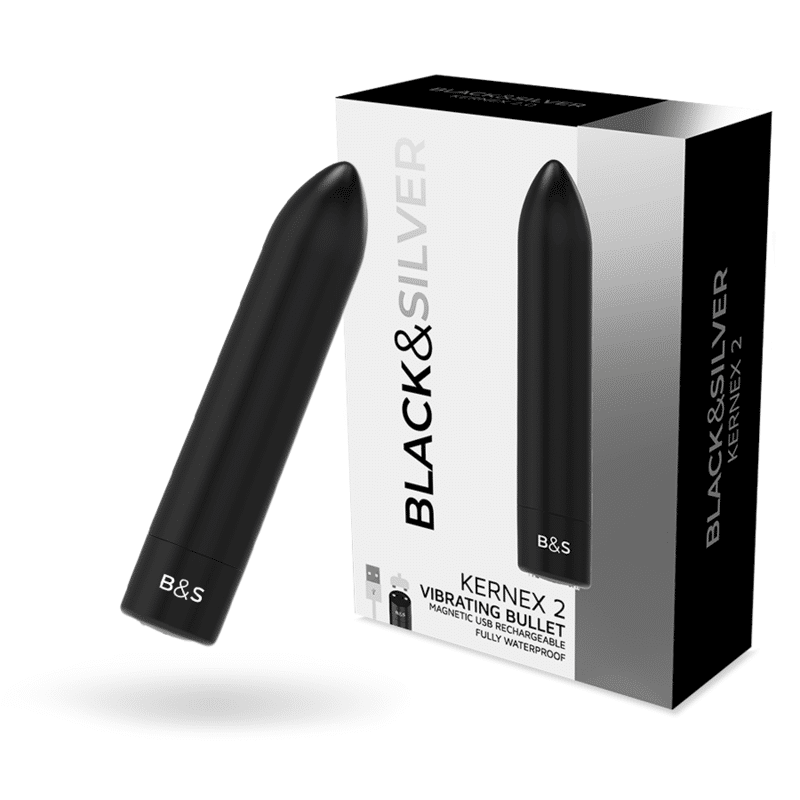 BLACKSILVER – BALLE MAGNÉTIQUE VIBRANTE NOIRE KERNEX 2