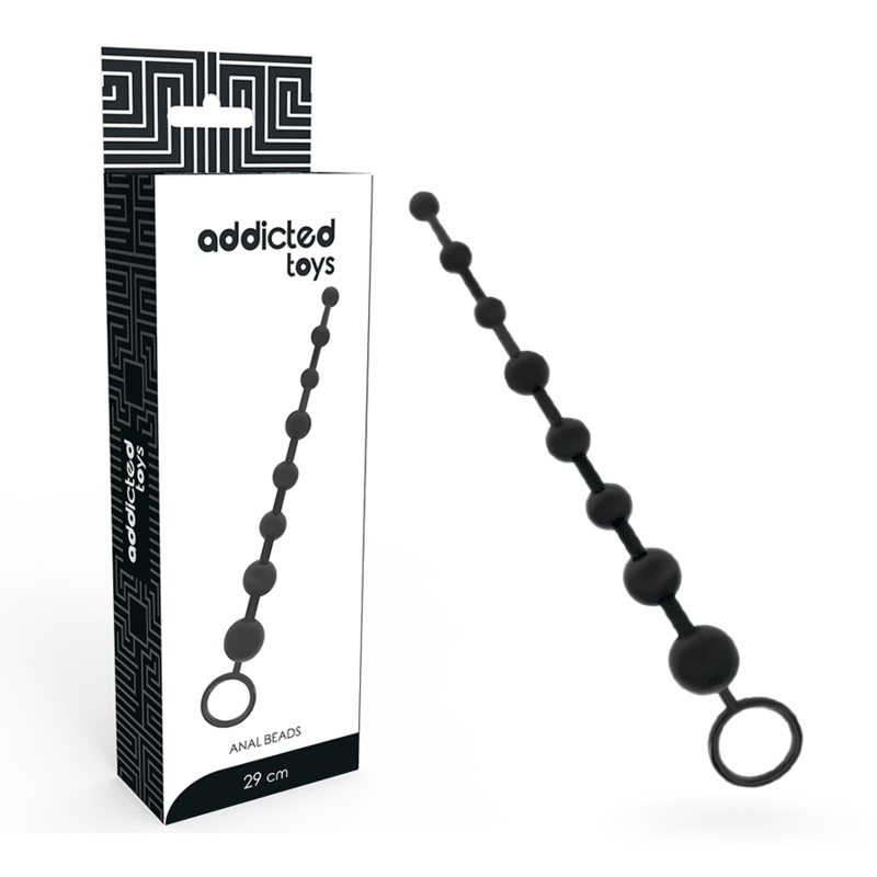 ADDICTED TOYS – BILLES ANAL 29 CM NOIR
