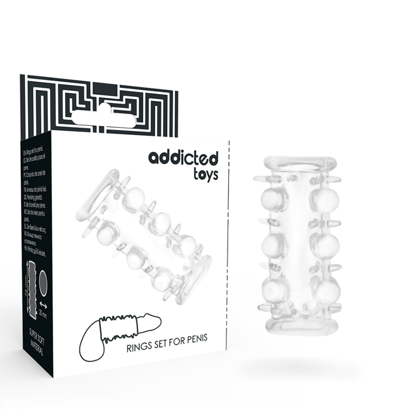 ADDICTED TOYS – MANCHON PÉNIS CLAIR