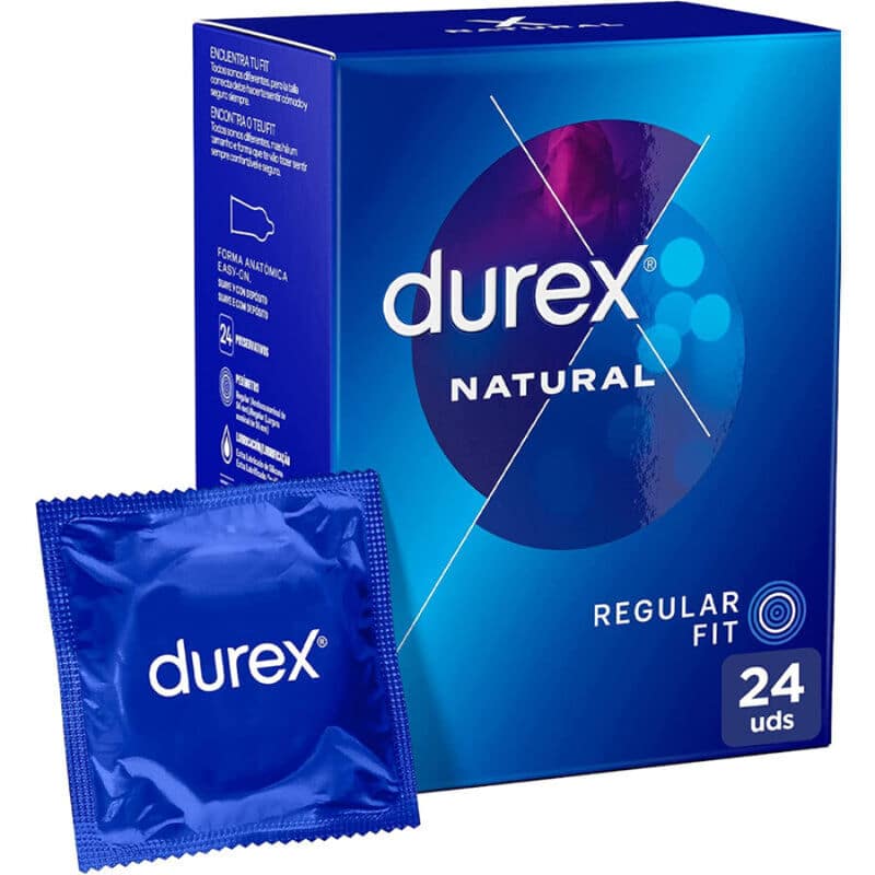 DUREX – NATUREL PLUS 24 UNITÉS