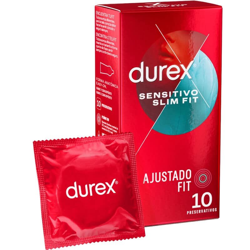 DUREX – SENSITIVO SLIM FIT 10 UNITÉS