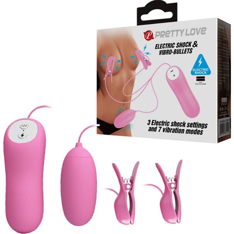 PRETTY LOVE – PINCE  ÉPILER AVEC VIBRATION ET ÉLECTROCHOC ROSE