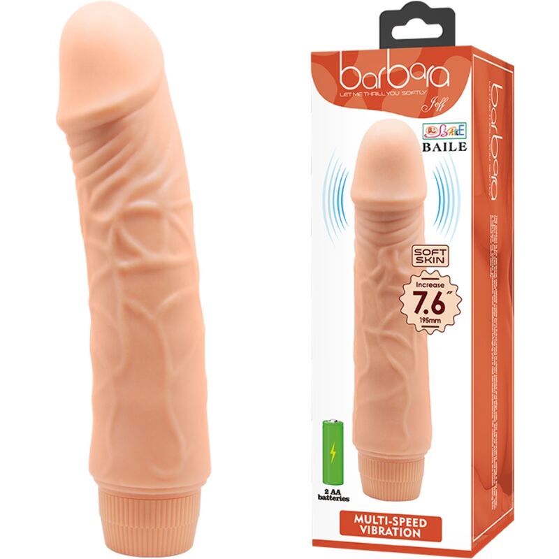 BAILE – VIBRATEUR RÉALISTE BARBARA 20 CM