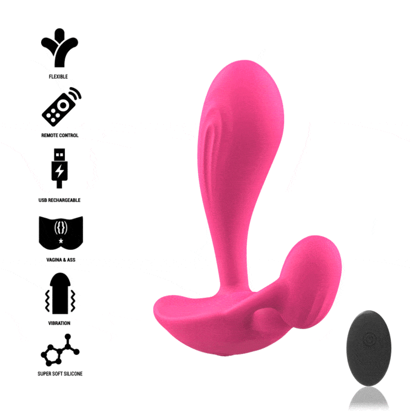 INTENSE – TÉLÉCOMMANDE ANAL SHELLY PLUG ROSE