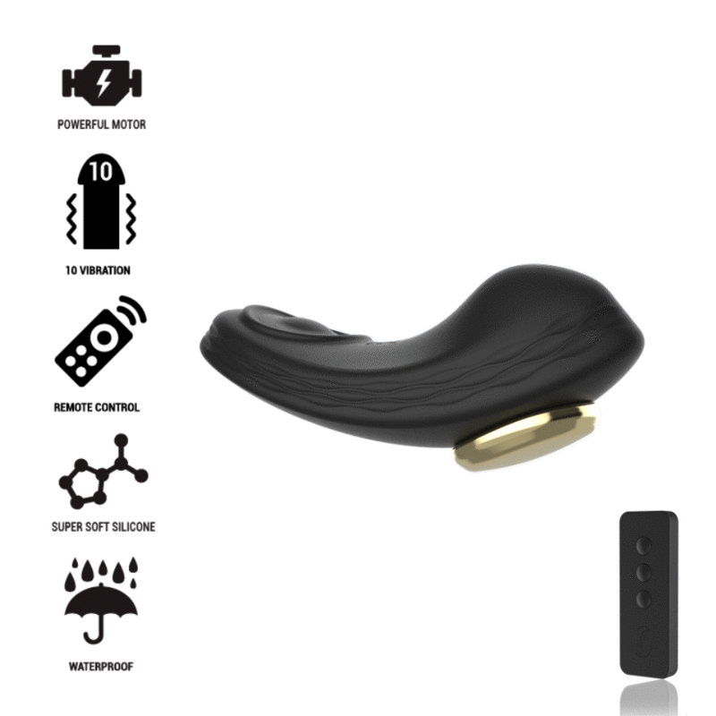 IBIZA – TÉLÉCOMMANDE VIBRATEUR PANTIE EN SILICONE