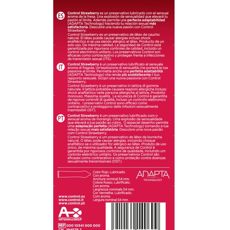 CONTROL – ADAPTATION FRAISE 12 UNITÉS
