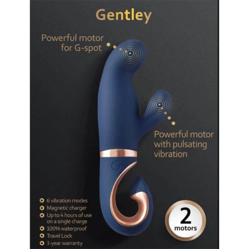 G-VIBE – GENTLEY G-SPOT VIBE BLEU CARAÏBE