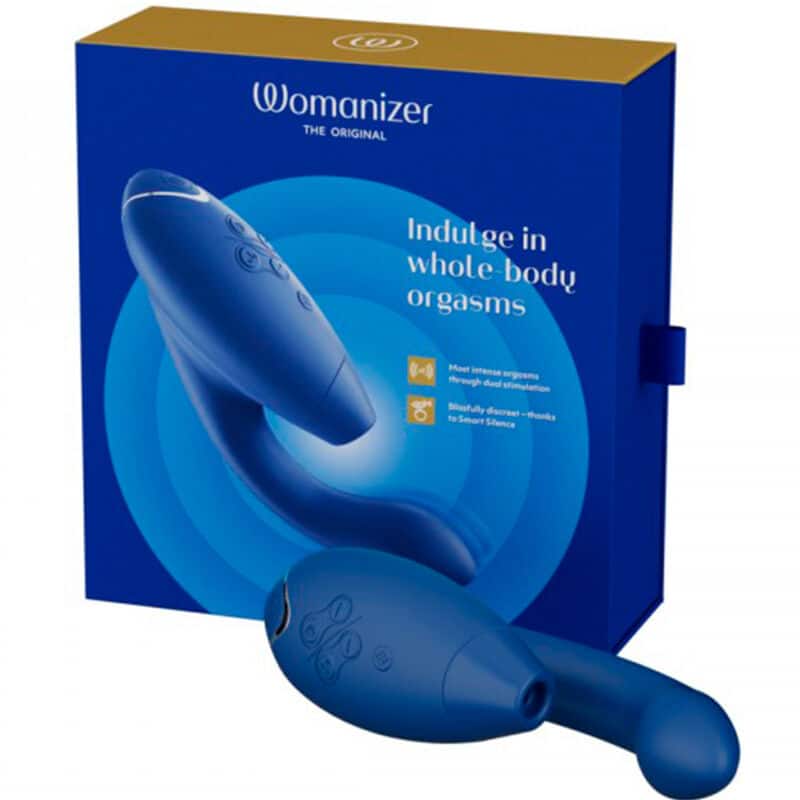 WOMANIZER – DUO 2 STIMULATEUR BLEU