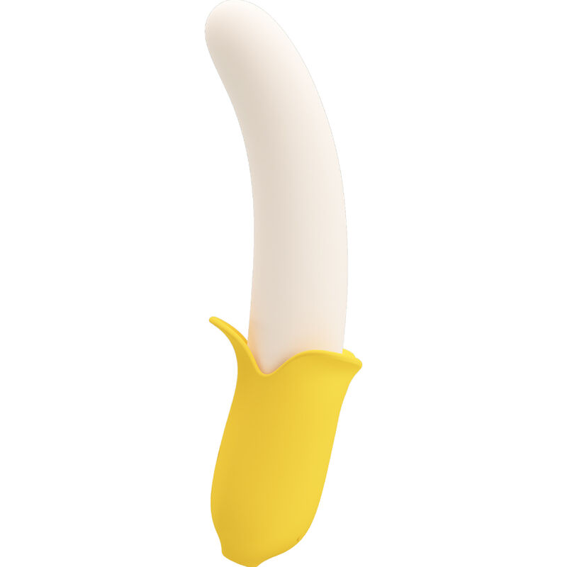 PRETTY LOVE – BANANA GEEK SUPER POWER 7 VIBRATIONS UPDOWN SILICONE NOIR