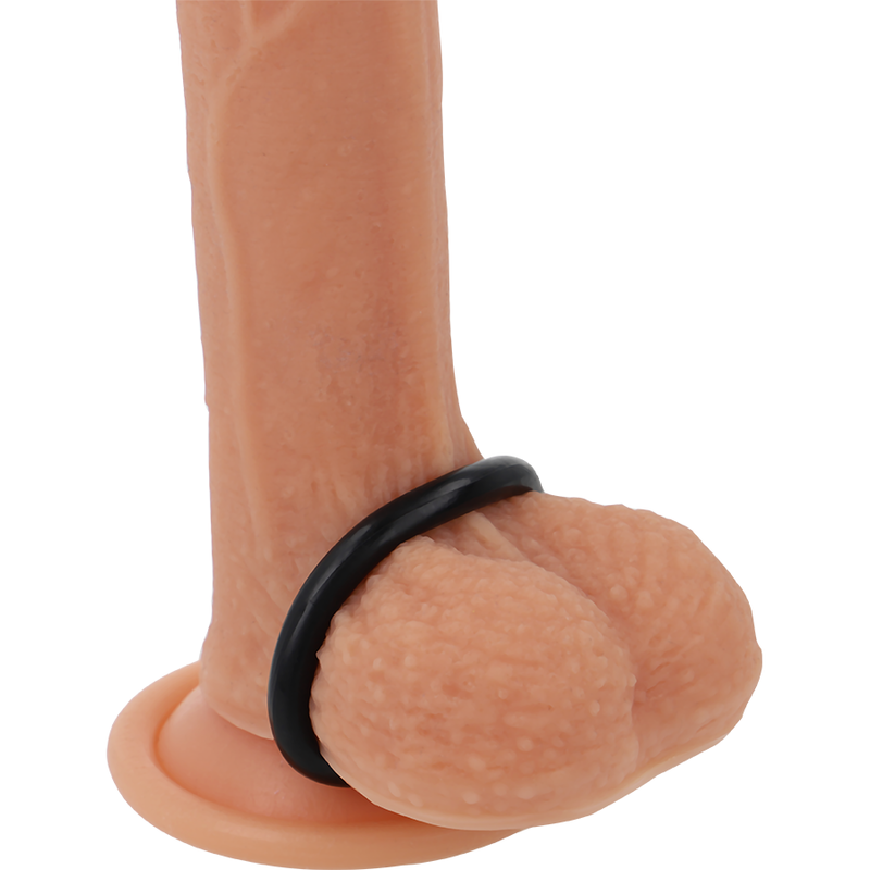 POWERING – ANNEAU PÉNIS SUPER FLEXIBLE ET RÉSISTANT 3,5CM NOIR