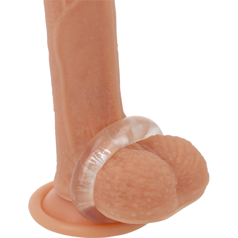 POWERING – ANNEAU PÉNIS SUPER FLEXIBLE ET RÉSISTANT 4,8CM PR05 CLAIR