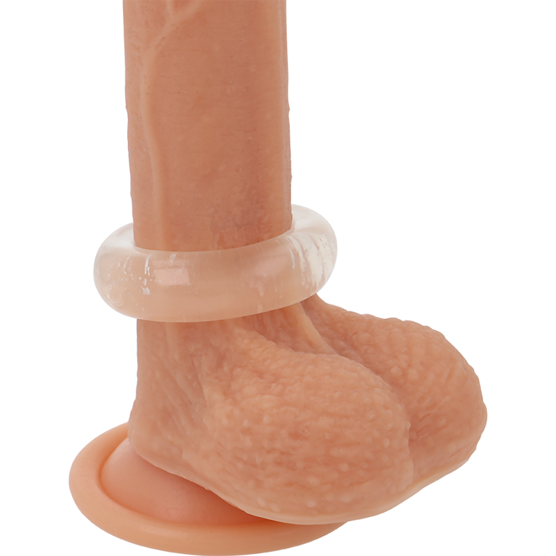 POWERING – ANNEAU PÉNIS SUPER FLEXIBLE ET RÉSISTANT 4,8CM PR05 CLAIR