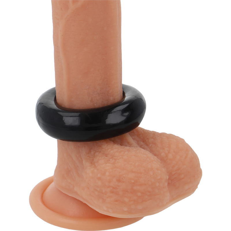 POWERING – ANNEAU PÉNIS SUPER FLEXIBLE ET RÉSISTANT 5,5CM PR06 NOIR