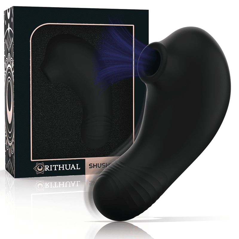 RITHUAL – STIMULATEUR DE CLITORIS DE POCHE SHUSHU PRO 2 MOTEURS  JET PUISSANTS