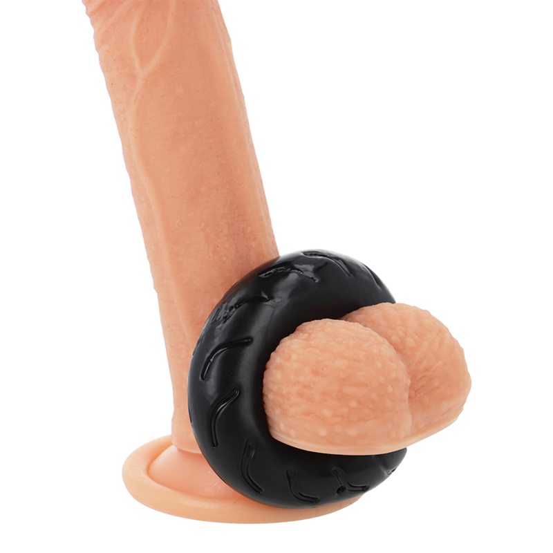 POWERING – ANNEAU PÉNIS SUPER FLEXIBLE ET RÉSISTANT 5CM PR08 NOIR