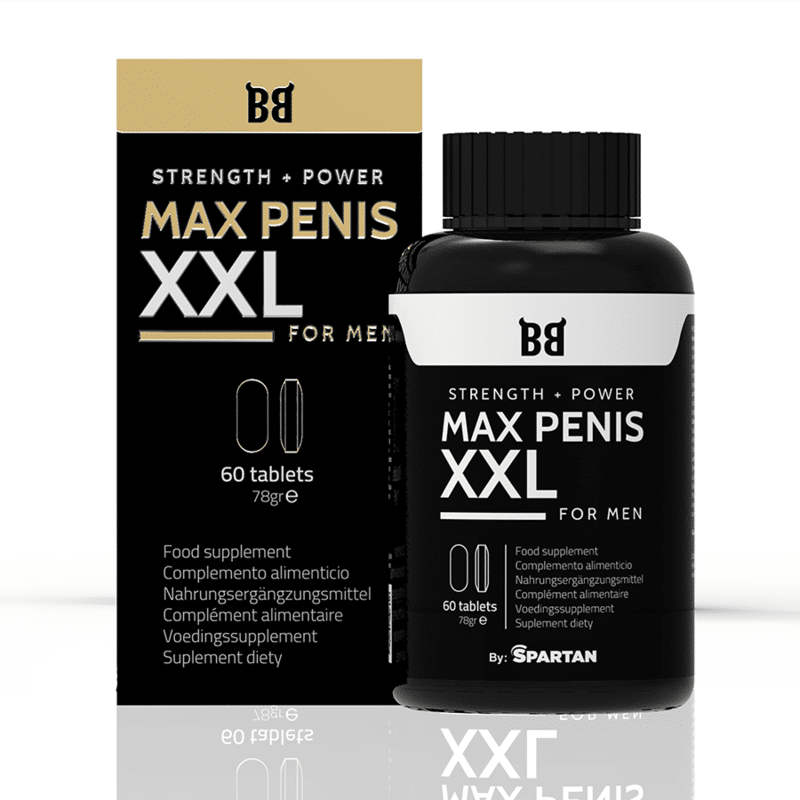 BLACK BULL – MAX PENIS XXL FORCE + PUISSANCE POUR HOMMES 60 COMPRIMES