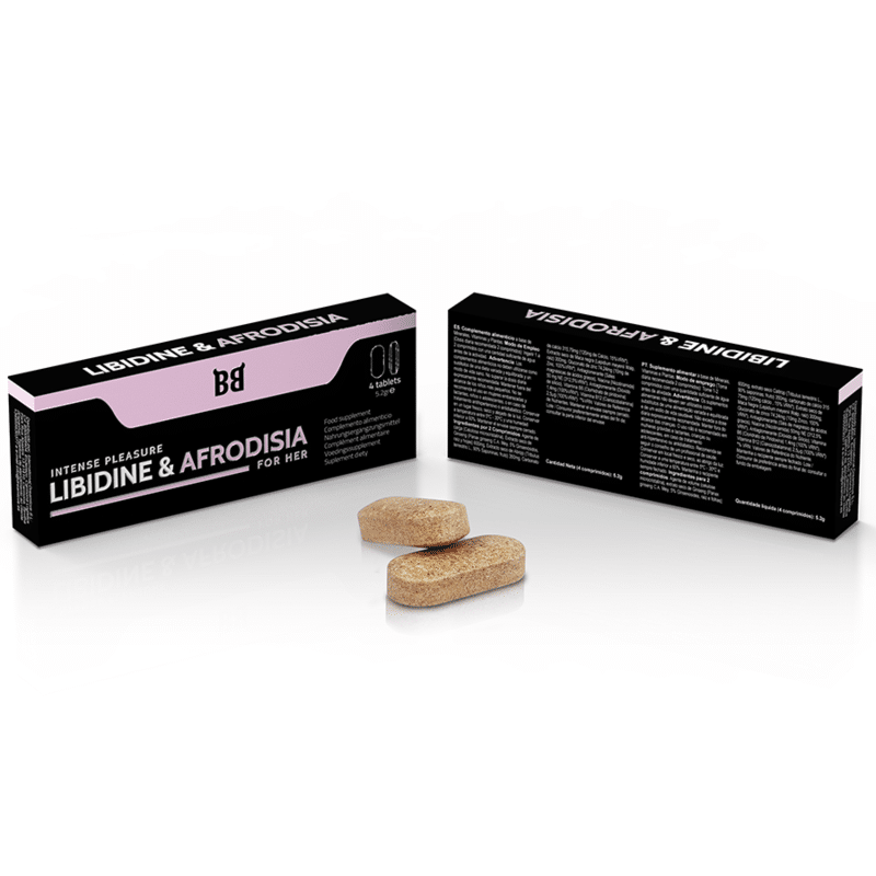 BLACK BULL – LIBIDINE  AFRODISIA PLAISIR INTENSE POUR SES 4 COMPRIMES