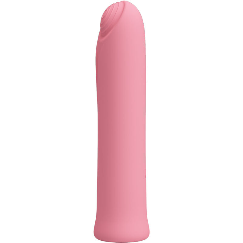 PRETTY LOVE – VIBRATEUR CURTIS MINI SUPER POWER 12 VIBRATIONS EN SILICONE ROSE