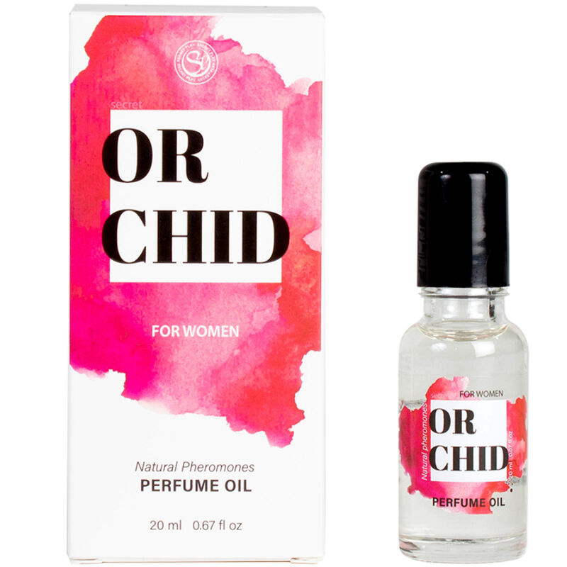 SECRETPLAY – HUILE DE PARFUM AUX PHÉROMONES NATURELLES D »ORCHIDÉE 20 ML