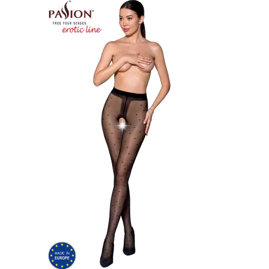 PASSION – TIOPEN 018 COLLANT NOIR 1/2 20 DEN