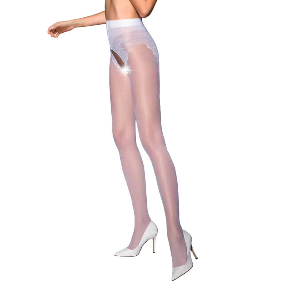 PASSION – TIOPEN 006 COLLANT BLANC 1/2 30 DEN