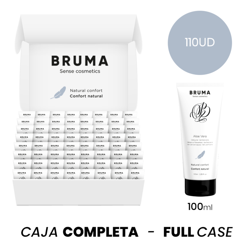 MOQ 110 – BRUMA SAVEUR DE FRUITS TROPICAUX LUBRIFIANT A BASE D »EAU – 100 ML